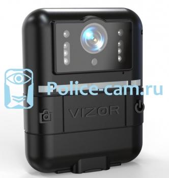 Персональный носимый видеорегистратор VIZOR-1-128G, 128Gb, GPS, 3000 mAh